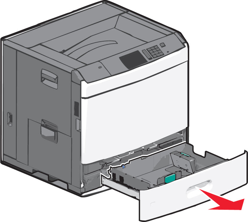 A '202.03 Paper Jam' Message on a Lexmark C792 or X792 Series